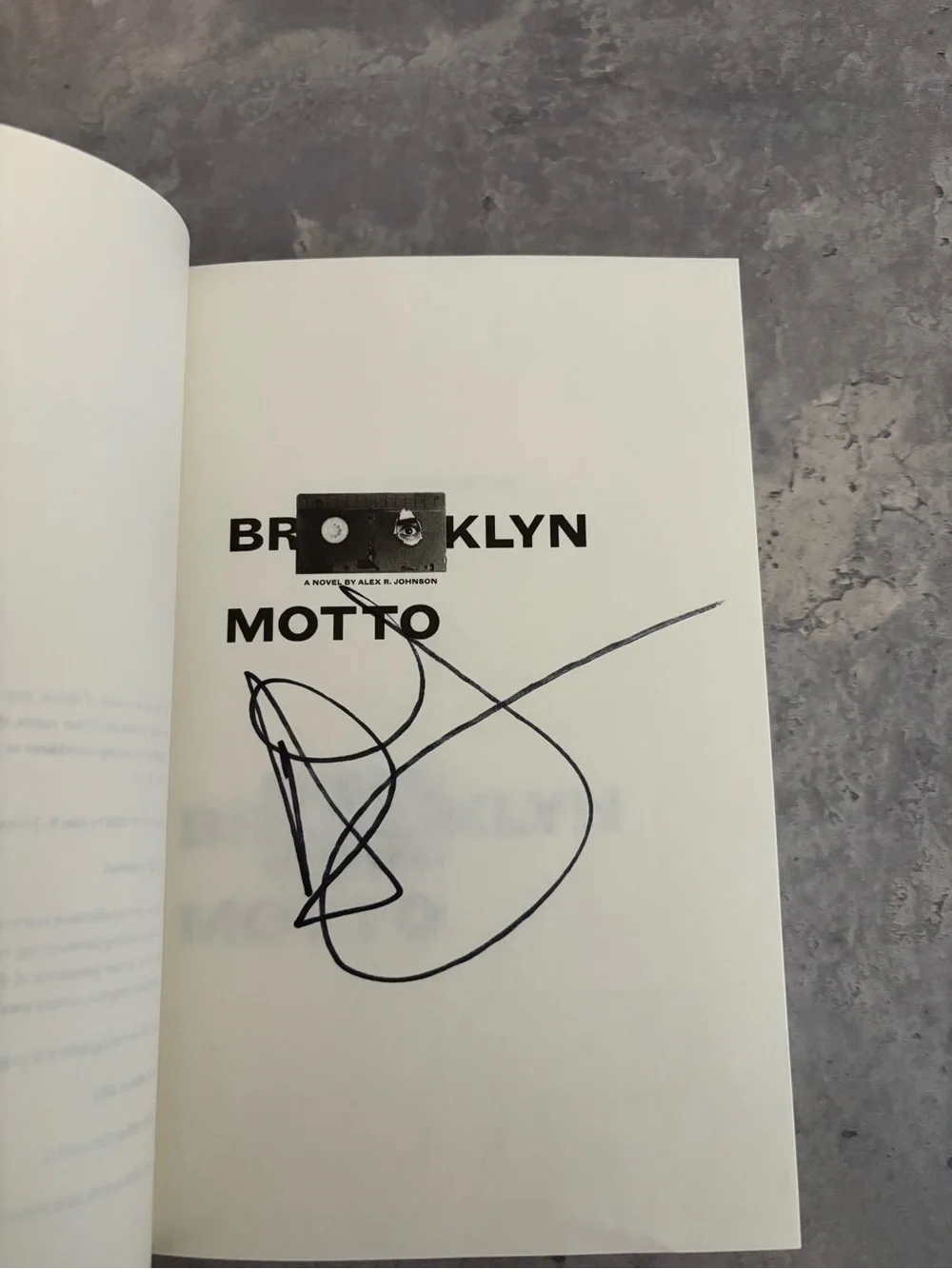 *SIGNED* Brooklyn Motto - Paperback